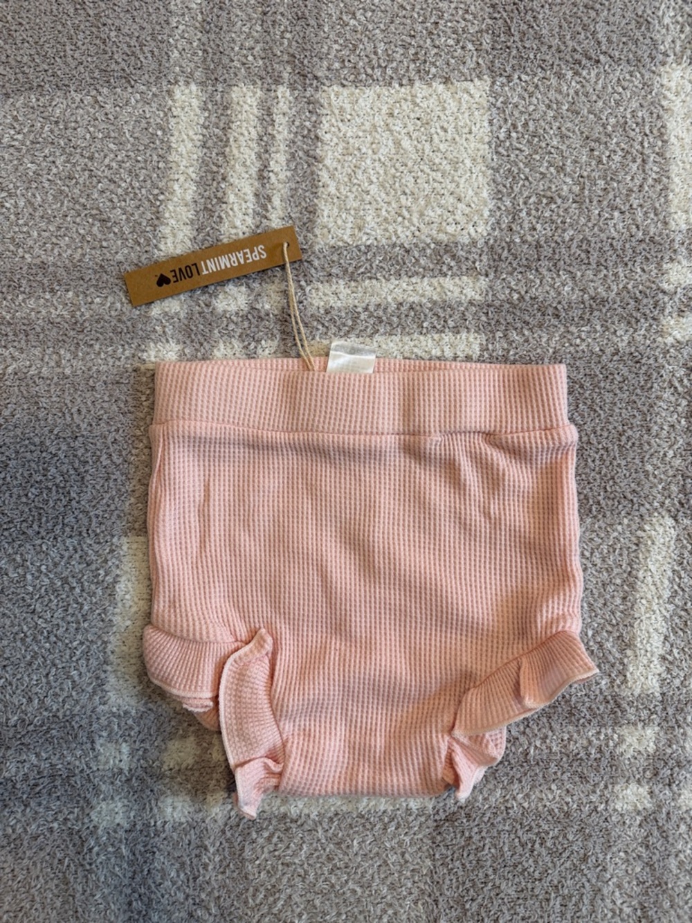 Pink Ruffle Baby Bloomers